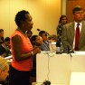Elaine Riddick at a House committee meeting considering a proposal to compensate victims of state-sanctioned forcible sterilization. Stephanie Soucheray/Carolina Public Press Elaine Riddick, one of the 132 confirmed victims of the state’s forced-sterilization program, speaks Tuesday afternoon to a Raleigh legislative committee considering a bill that, if passed, would compensate each confirmed victim with $50,000. Stephanie Soucheray/Carolina Public Press