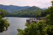 The dam at Lake Santeetlah, located in Graham County and pictured on Aug. 18, 2012. Hank Shell/Carolina Public Press
