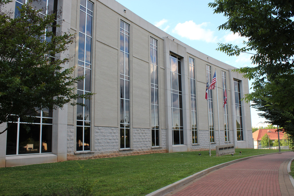 Haywood County Justice Center. Katie Bailey/Carolina Public Press