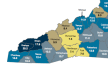February 2013 unemployment across Western North Carolina. Map courtesy of the N.C. Department of Commerce.