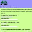 The 11-question survey asks for feedback on experiences with the N.C. Department of Environment and Natural Resources.